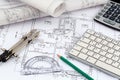 A house plan Royalty Free Stock Photo