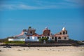 House in the Playa de la Concha de El Cotillo in Fuerteventura, Spain in summer 2020