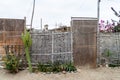 House in a poor neighborhood of Paracas town, Pe Royalty Free Stock Photo