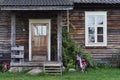 House with porch Royalty Free Stock Photo