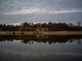 A House Precariously Perched Atop an Eroding Dune Royalty Free Stock Photo