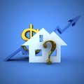 House prices Royalty Free Stock Photo