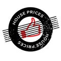 House Prices rubber stamp Royalty Free Stock Photo