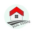 House real estate logo design