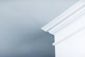 Molding on ceiling detail, interior design and architectural abstract background