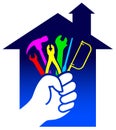 House renovation logo