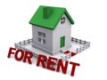 House for rent Royalty Free Stock Photo