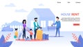 House Rent Service Flat Landing Page Template