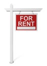 House for rent sign Royalty Free Stock Photo