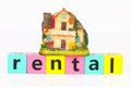 House Rental concept. Royalty Free Stock Photo