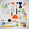 House repair, construction or working tools Royalty Free Stock Photo