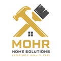 House reparation logo design vector illustration Royalty Free Stock Photo