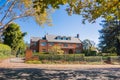 House in a residential neighborhood in Oakland, San Francisco bay on a sunny day, California Royalty Free Stock Photo