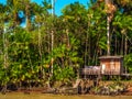 House in river