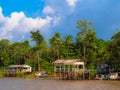 House in river