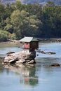 House on rock Drina river