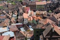 House Rooftops in Sighisoara, Romania Royalty Free Stock Photo