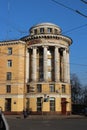 House with rotunda classical architecture