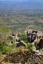 House Ruins, Upper City, Mystras Royalty Free Stock Photo