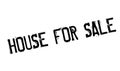 House For Sale rubber stamp