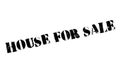 House For Sale rubber stamp