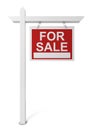 House for sale sign