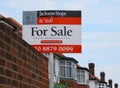 House for sale sign