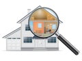 House Search Royalty Free Stock Photo