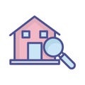 House selection Isolated Vector icon which can easily modify or edit