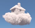 House shape clouds