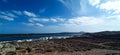 house with sight on sea. Fornells, Menorca, Balearic Islands, spain