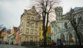 House of Small guild in the Old city in Riga in Latvia Royalty Free Stock Photo