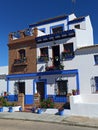 House in small Spanish town Royalty Free Stock Photo