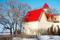 House in snow Royalty Free Stock Photo