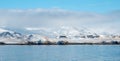 House on the island of Hrisey near Reykjavik, Iceland Royalty Free Stock Photo