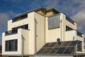 House with solar panels