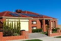 House With Solar Panels On The Roof