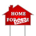 House sold 3 Royalty Free Stock Photo