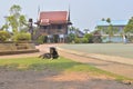 The house style Thai in the Sunthorn Phu memorail