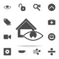 house supervision icon. web icons universal set for web and mobile