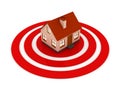 House target concept Royalty Free Stock Photo