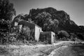 House in Tavolara Island; this island is one of most important islands of Sardinia Italy Royalty Free Stock Photo