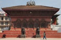 House Temple - Durbar Square - Kathmandu - Nepal Royalty Free Stock Photo