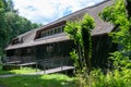 House with thatched roof Royalty Free Stock Photo