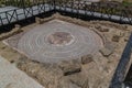 House of Theseus, Roman villa ruins at Kato Paphos Archaeological Park Paphos