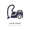 house things icon on white background. Simple element illustration from Tools and utensils concept