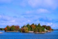 House on the Thousand Islands, Ontario, Canada Royalty Free Stock Photo