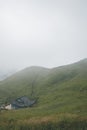 House on top of Wugong Mountain in Jiangxi, China