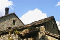 House of Torla, village of the Aragonese Pyrenees. Ordesa Royalty Free Stock Photo