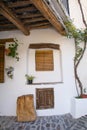 House of the Town of Pampaneira in La Alpujarra Granadina, Sierra Nevada, Spain Royalty Free Stock Photo